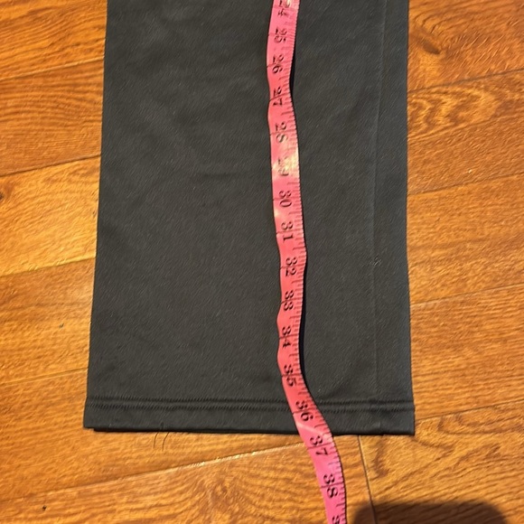 Under armour Loose Coupe fleece  grey logo jogger pants Sz S - Picture 8 of 11